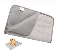 EXAOMBLE Dog Cooling Mat for Pets with Physical Cooling and Waterproof Features, Made from Nylon and Polyester, Comfortable Summer Cool Pad for Indoor and Outdoor Use