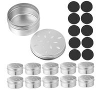 EXAOMBLE Dog Scent Training Kit Portable Odor Boxes with Magnetic Dots for Pet Agility Training Durable Holders for Indoor Outdoor Use