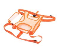 EXAOMBLE Dog Sling Dog Lift Supplies outside Orange Oxford Cloth Mesh Fabric Supportive Belt Assist Stairs Help Get up Waist Circumference 13.77-17.71in Leg Circumference 9.44in