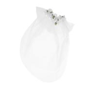 EXAOMBLE Dog Wedding Veil Headpiece for Bridal Pets Soft and Comfortable Dog Hair Accessories for Weddings Valentine Day and Special Events