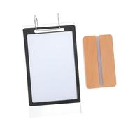 EXAOMBLE Double Side Price Tag Rack Menus Display Rack Simple Design Double Side Design Easy to View Good Visual Effect Display Marketing Store Use