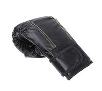 EXAOMBLE Fighting Gloves Adult Boxing Sparring Mitts Taekwondo Punching Training Karate Equipment for Gloves Black