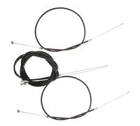 EXAOMBLE Front and Rear Bike Brake Cable Kit Durable Bicycles Brake Lines for Mountain and Road Bikes Easy Installation High Tension Resistance Weather Resistant Performance