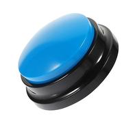 EXAOMBLE Funny Dog Button Recordable Talking Device for Dog Training Communication Durable Puppy Accessory Engaging Household Toy for Interactive Play and Bonding