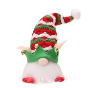 EXAOMBLE Glowing Christmas Gnome Hanging Decoration with Knitted Fabric and Soft Artificial Wool, Unique Xmas Tree Ornament to Decorate Your Home and Room, for Holiday Festive Ambiance