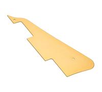EXAOMBLE Golden Metal Guitar Pickguard Modern Look Simple Design Lightweight Easy Installation Acoustic and Electric Guitar Protector Plate