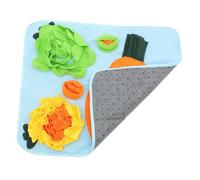 EXAOMBLE Guinea Foraging Feeding Mat Interactive Animal Activity Pad Soft Material Stimulates Foraging Instinct Boredom for Rabbits Pets