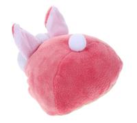 EXAOMBLE Hamster Cotton Nest Warm for Animals Soft and Bed for Hamsters Hedgehogs for Indoor Use Easy to Clean Cute Rabbit Design Pink
