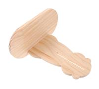 EXAOMBLE Hamster Running Wheel Supporting Rack Pet Exercise Wheel Bracket Ultra-silent Wooden Hamster Toy