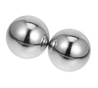 EXAOMBLE Hand Therapy Tool Massage Fitness Ball 2Pcs Compact Design for Seniors Chinese Exercise