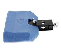 EXAOMBLE Jam Block Drum Latin Percussion Plastic Blue Drum Accessory Compatible Cow Bell Mount and Percussion Instruments