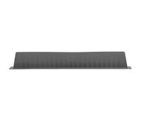 EXAOMBLE Kitchen Sink Splash Guard Silicone Protector 20X3 Inch Dark Grey Universal Fit for Kitchen Edge to Prevent Water Splashes While Washing Dishes