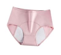 EXAOMBLE Leak Mid-Waist Postpartum Briefs Comfortable Period Panties Breathable Underwear for Period and Afterbirth Moisture Barrier Absorbent for Everyday Use