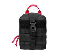 EXAOMBLE Lightweight Outdoor Tool Pouch Waist Bag Made of Sturdy Oxford Cloth, Multifunctional Emergency Medicine Bag for Hiking and Military Games