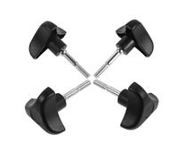 EXAOMBLE M6 Metal Rollator Walker Clamping Knob Screws 8Pcs 3 Point Replacement Lightweight ABS Hardware for Folding Mobility Walkers Senior Walking Aids