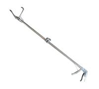 EXAOMBLE Metal EEL Clip Stainless Steel Crab Clamp Thickened Anti-Slip Design Multi-Function Seafood Tool for Outdoor Fishing and Beach Gathering