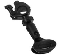EXAOMBLE Microphone Clip with Adapter Lightweight Sturdy Mic Holder Clamp for Wireless and Handheld Microphones Compatible with Various Mic Stands for Live Streaming and Public Speaking