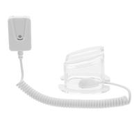 EXAOMBLE Mobile Phone Display Stand with Anti-Theft Chain for Retail and Office Use Plastic Holder Support Shelf