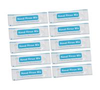 EXAOMBLE Nasal Wash Salt Packets Nasal Rinse Mix for Adults and Children 40pcs Box Outdoor Field Work Use