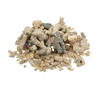 EXAOMBLE Natural Coral Bone Aquarium Ornament and Filtration Stone Material for Fish Tanks, Suitable for Fresh and Salt Water, Random Shape and Size, for Aquariums and Office Fish Tanks