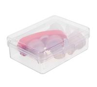 EXAOMBLE Nose Ventilation Device Silicone Stopper for Night Snoring Relief Portable Breathable Nasal Aid