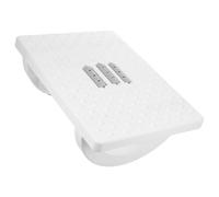 EXAOMBLE Office Foot Stool Non-Slip Small Step Stool with Rocking Function Plastic Footrest Under Desk for Home and Office Use