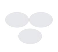 EXAOMBLE Oval Canvas Panels for Painting, Cotton Fabric and Mixed Linen Material 3pcs Strong Oil Absorption, Maintains Vibrant Hues, for Artists Studios and Home Décor