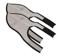 EXAOMBLE Overshoes Cloth Shoe Covers Polyester Pongee 1 Pair Barber Shoes Protector Waterproof Dirt-resistant for Hair Salons and Outdoor Use