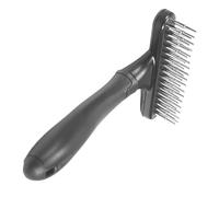 EXAOMBLE Pet Nail Rake Comb for Dogs and Cats Dog Grooming Brush Pet Cleaning Hair Removal Comb for Dematting and Shedding Control