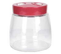 EXAOMBLE Pickle Making Jar Sealed Glass Bottle 1000ml Food-grade Glass Airtight Storage Large Capacity for Tea Drinks Home Kitchen Use