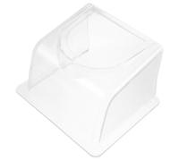 EXAOMBLE Plastic Access Control Protective Cover for Security Gate Bell and Access Control Machines, with Thickened Borders and Downward Eave, Weatherproof and Resists Yellowing for Office