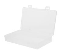 EXAOMBLE Plastic Case Plastic Stamp Protective Cover Pp Dust-Proof Convenient Storage Currency Collection Case Commemorative Banknote Holder for Christmas and Birthday Party Collectors