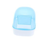 EXAOMBLE Plastic Hamster Bathroom Newborn Bath Essentials for Dwarf Hamster Small Animal Bathtub Potty Random