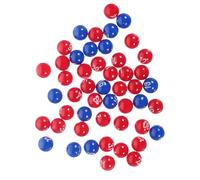 EXAOMBLE Plastic Raffle Lottery Balls Numbered Spheres Double-Sided Printed for Game and Fundraising Events