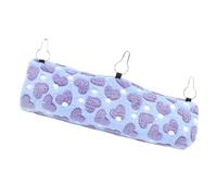 EXAOMBLE Plush Tunnel Shack for Hamster Ferret Sugar Glider Guinea Pig Bed Breathable Nest
