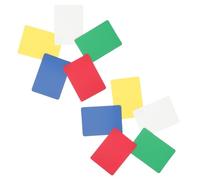 EXAOMBLE Poker Cut Cards 10pcs PVC 3.43x2.52in Slap Deck for Cards Games Easy to Use