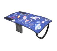 EXAOMBLE Portable Airplane Seat Extender in Blue Airplane Bed and Foot Rest for Travel Comfort and Train Seats Easy to Use and Carry