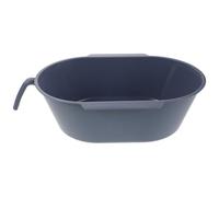 EXAOMBLE Portable Commode Chair Pail with Handle and Replacement Toilet Bucket for Elderly and Patients, Lightweight Sturdy Bedside Commode Pot for Home Care and Bathroom Safety