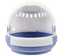 EXAOMBLE Portable Hamster Carrying Cage Small Violet Travel Box with Drinking Water Bottle Suitable for Hamsters and Small Pets Outdoor