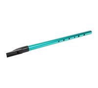 EXAOMBLE Portable Irish Whistle in C Key, Green Recorder Instrument for and Beginners, Folk Wind Musical Instrument for School Band and Music Practice