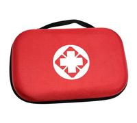 EXAOMBLE Portable Medicine Pouch Large Kit Bag Empty Medical Bag for Home Office Travel Camping Hiking