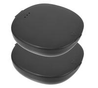 EXAOMBLE Portable Plastic Storage Box Reusable Period Cups Case 2pcs with Compact Design Product Accessories for Convenient Organizing and Carrying Female Items