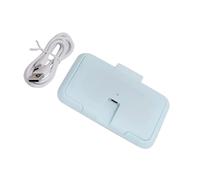 EXAOMBLE Portable Wipe Warmer USB Powered Wet Wipe Heater with Intelligent Temperature Sensor Constant Warmth for Diaper Changing Compact Lightweight Design for Home and Car Use