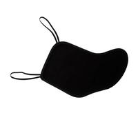 EXAOMBLE Professional Violin Shoulder Support Rest Comfortable Cushion Design Stable Lint Material for 4/4-4/3 Violin Black