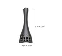 EXAOMBLE Professional Wooden Cello Tailpiece Pull String Board Stable Replacement Part for Richer Sound and Smooth Tuning Easy to Install Cello Supply Accessory