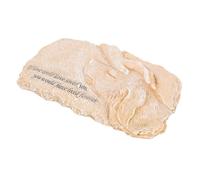 EXAOMBLE Puppy Memorial Statue Durable Pet Tribute Stone for Garden High Grade Resin Dog Remembrance Ornament Comforting Pet Loss Angel Dog Figurine for Home Decor