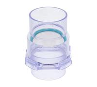 EXAOMBLE PVC Made of Sturdy PVC Kitchen Drainage Systems Non Return Check Valve for, One-Way Valve Resistant to Wear and Easy Installation for Reliable Water Flow Control
