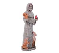 EXAOMBLE Resin Bird Feeder for Small Birds and Larks with Comfortable Hand Feeling and No Deformation Garden Decor Feeding Tool for Outdoor