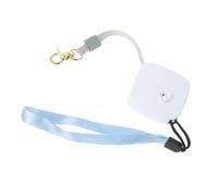 EXAOMBLE Retractable Dog Leash with Wrist Strap Lightweight Plastic and Nylon Material 2m Length Easy to Carry during Walks Random Color for Small Dogs