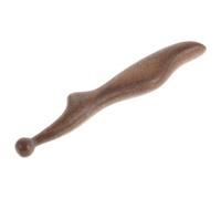 EXAOMBLE Sandalwood Meridian Massage Tool Trigger Point Stick for Face Body Muscle Relaxation Post-Exercise Therapy Foot Massage Stick Contouring Roller for Self-Massage and Stress Relief